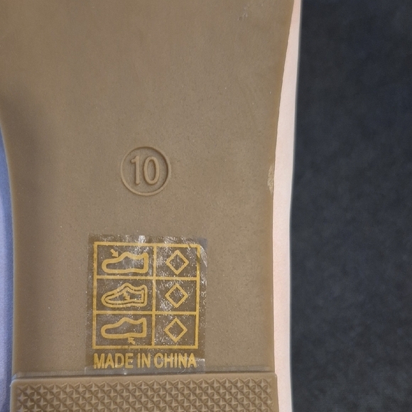 SHEIN Pale Pink Suede Embellished Loafers - Picture 10 of 10